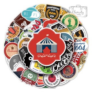 Zestaw Naklejek Wlepki StickerBomb Loga Marki Brend Firmy Znaki N649