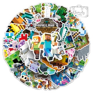 Zestaw Naklejek Wlepki StickerBomb Minecraft Creeper N364