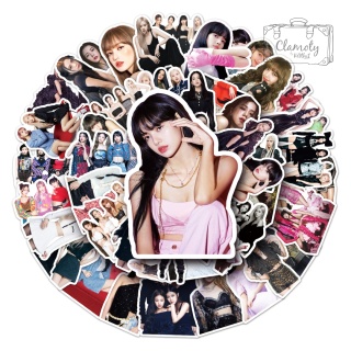 Zestaw Naklejek Wlepki StickerBomb Black Pink Kpop Artist Korean N615/356