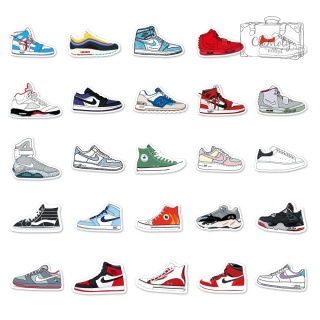 Zestaw Naklejek Wlepki StickerBomb Buty Nike Jordan Marki Sneakers N619/345