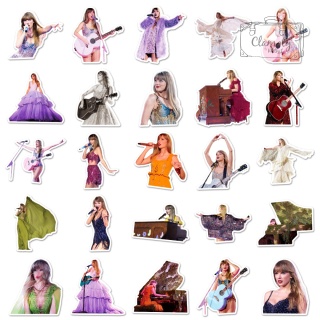 Zestaw Naklejek Wlepki StickerBomb Taylor Swift Pop Muzyka Ikona N665