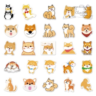 Zestaw Naklejek Wlepki StickerBomb Shiba Inu Pies Dog Pieski N662