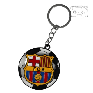 Brelok Breloczek Do Kluczy Plecaka Piłkarski FC Barcelona Club Spiner