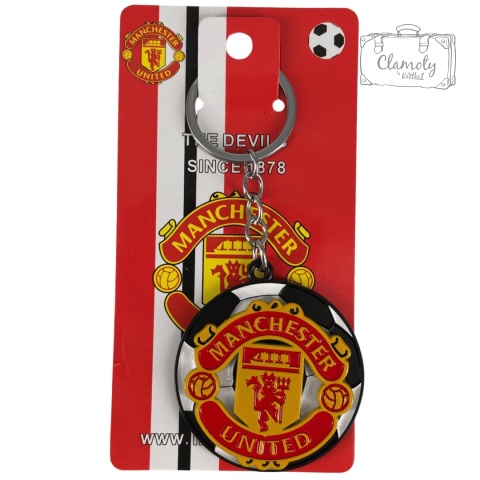 Brelok Breloczek Do Kluczy Plecaka Piłkarski Manchester United Spiner
