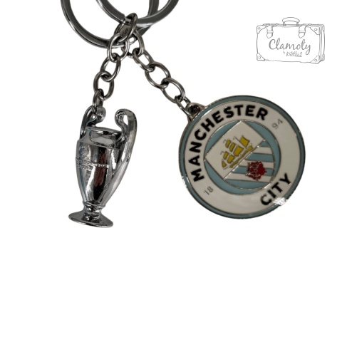 Brelok Breloczek Do Kluczy Plecaka Piłkarski Manchester City Club