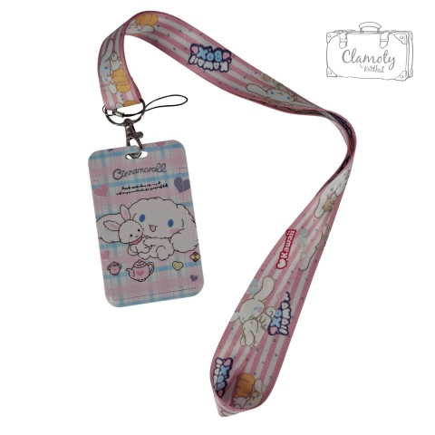 Identyfikator Na Karte Na Dokument Holder Anime Cinnamoroll Róż Japan