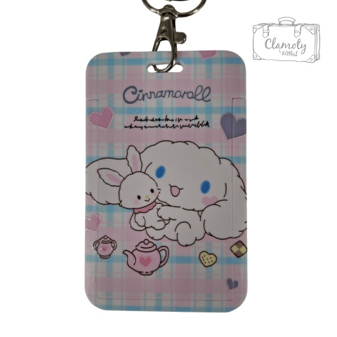 Identyfikator Na Karte Na Dokument Holder Anime Cinnamoroll Róż Japan