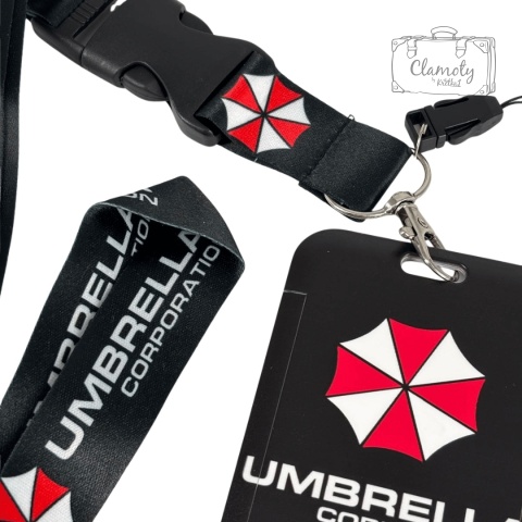 Identyfikator Na Karte Na Dokument Holder Smycz Umbrella Corporation