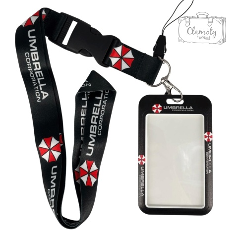 Identyfikator Na Karte Na Dokument Holder Smycz Umbrella Corporation
