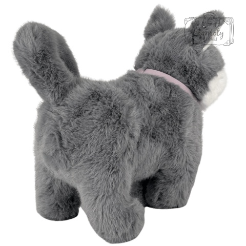 Maskotka Pluszowa Pluszak Zabawka Uroczy Mięciutki Piesek Husky 34cm