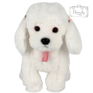 Maskotka Pluszowa Pluszak Zabawka Uroczy Mięciutki Piesek Beagle 33cm