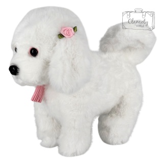 Maskotka Pluszowa Pluszak Zabawka Uroczy Mięciutki Piesek Beagle 33cm