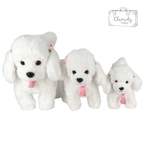 Maskotka Pluszowa Pluszak Zabawka Uroczy Mięciutki Piesek Beagle 33cm