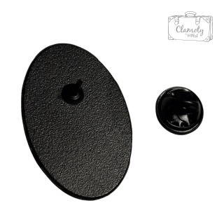 Metalowa Przypinka Piłka Nożna Polska Football A.C. Milan Club Pin