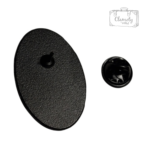 Metalowa Przypinka Piłka Nożna Polska Football A.C. Milan Club Pin