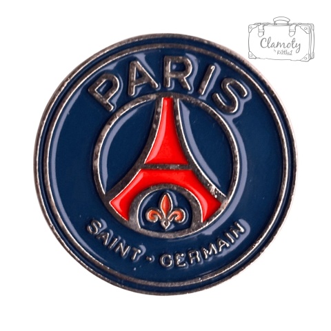 Metalowa Przypinka Piłka Nożna Polska Football Paris Saint Germain Pin