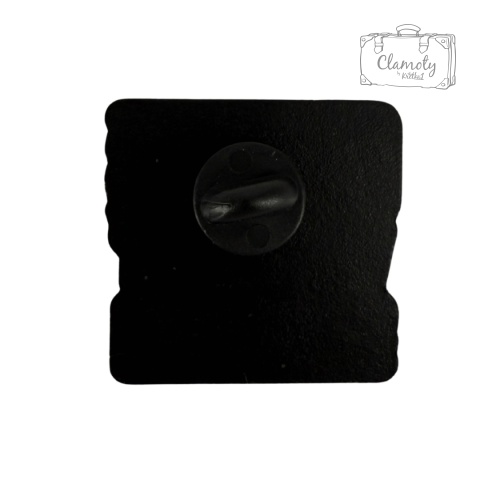 Metalowa Przypinka Napis Sarkazm Zero Days Without Sarcasm Pin