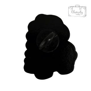 Metalowa Przypinka Dino Saw Dinozaur Z Piłą Pin