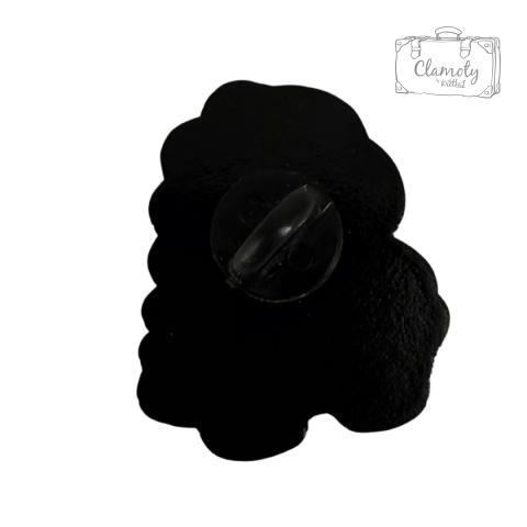 Metalowa Przypinka Dino Saw Dinozaur Z Piłą Pin