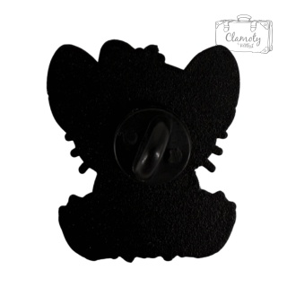 Metalowa Przypinka Stitch Przebrany Za Kitty Pin