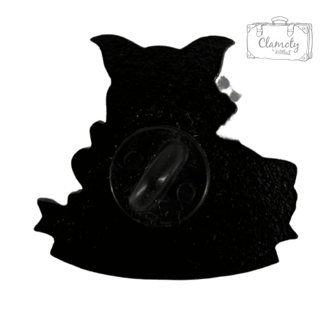 Metalowa Przypinka Food Is Life Corgi Pies Dog Piesek Pin