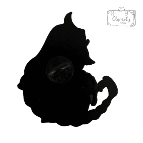 Metalowa Przypinka Genshin Impact Neuvillette Alloy Białowłosa Pin