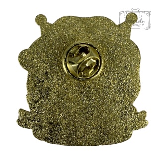 Metalowa Duża Przypinka Kuromi Z Tortem Pin