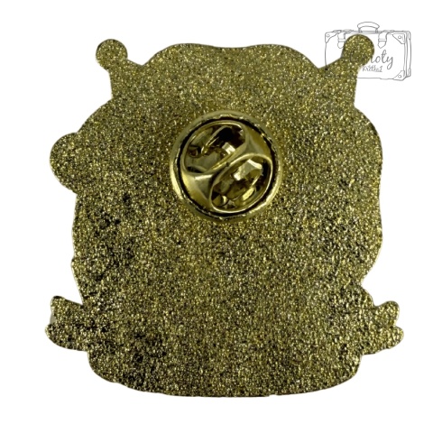 Metalowa Duża Przypinka Kuromi Z Tortem Pin