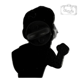 Metalowa Przypinka Messi Piłkarz Footballer Pin