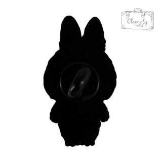 Metalowa Przypinka Potworek Monster Laleczka Labubu Pin