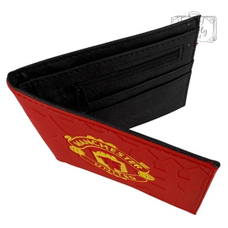 Portfel Wallet Rozkładany Manchester United Premier League Czerwony