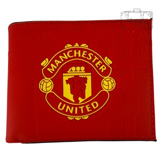 Portfel Wallet Rozkładany Manchester United Premier League Czerwony