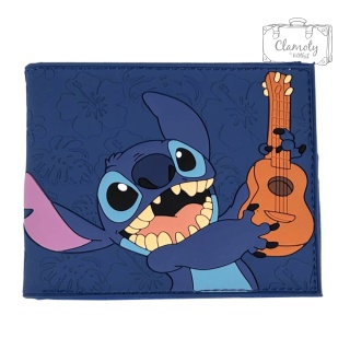 Portfel Wallet Rozkładany Niebieski Potworek Stitch Z Ukulele
