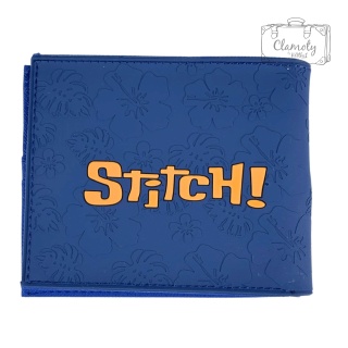 Portfel Wallet Rozkładany Niebieski Potworek Stitch Z Ukulele