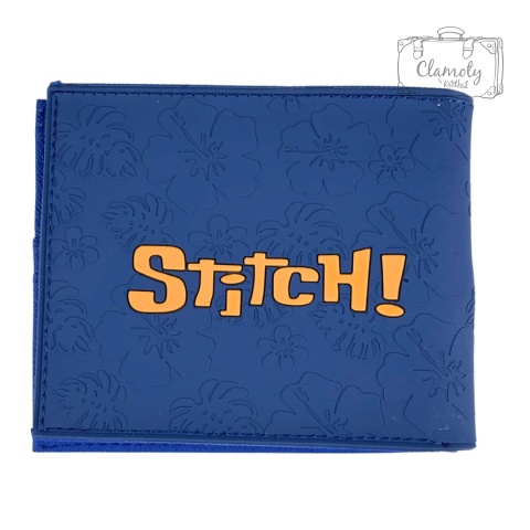Portfel Wallet Rozkładany Niebieski Potworek Stitch Z Ukulele