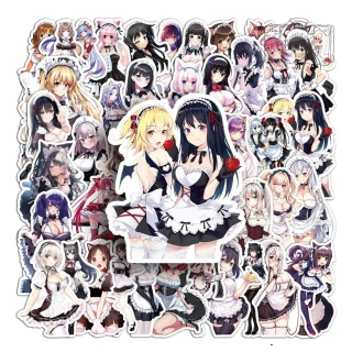 Zestaw Naklejek Wlepki StickerBomb Anime Girl Anime Maid Cat Ears N673