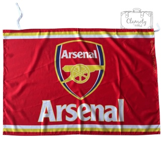 Flaga Flag Satynowa Do Zawieszenia Arsenal Football Club