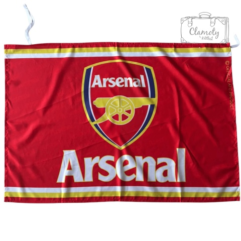 Flaga Flag Satynowa Do Zawieszenia Arsenal Football Club
