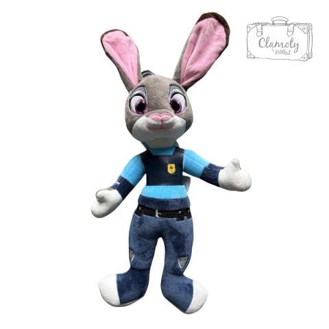 Maskotka Pluszak Zabawka Zwierzogród Zootopia Judy Hopps Welur 50cm