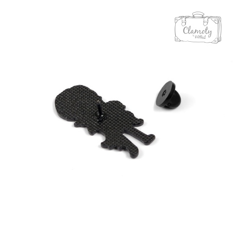 Metalowa Przypinka Miasteczko Halloween Tim Burton Jack Horror Pin