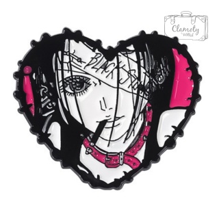 Metalowa Przypinka Nana Osaki Anime Manga Postać Pin