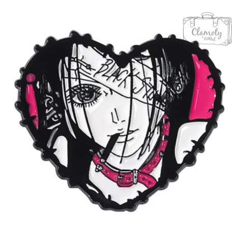 Metalowa Przypinka Nana Osaki Anime Manga Postać Pin