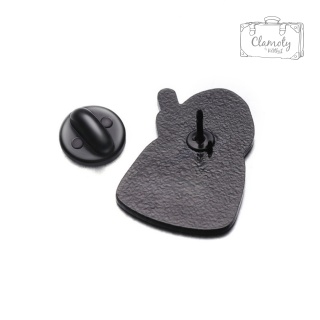 Metalowa Przypinka Krzyk Hello Sidney Horror Kostucha Pin