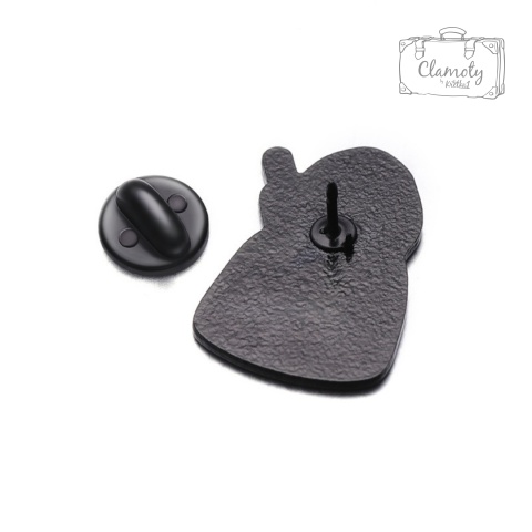 Metalowa Przypinka Krzyk Hello Sidney Horror Kostucha Pin