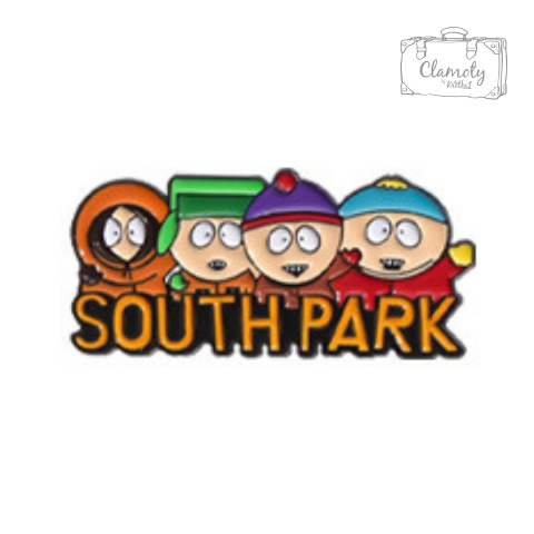 Metalowa Przypinka South Park Kreskówka Eric Kenny Kyle Stan Adult Pin