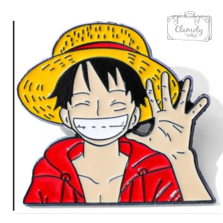 Metalowa Przypinka One Piece Anime Luffy Manga Postać Pin