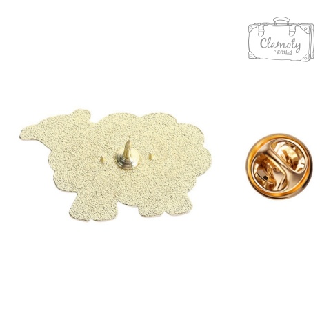 Metalowa Przypinka Słońce Księżyc Mistyczny Magiczny Alchemia Pin