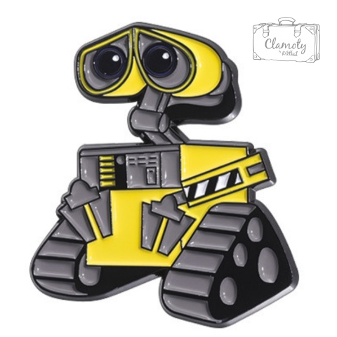 Metalowa Przypinka Bajka Wall-e Pixar Animacja Kosmos Pin