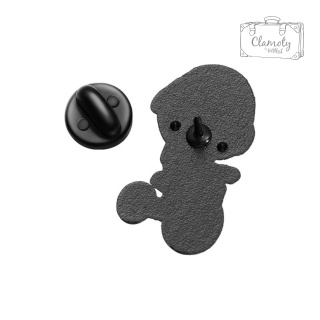 Metalowa Przypinka Billy Horror Piła Film Rower Clown Pin