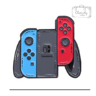 Metalowa Przypinka Gaming Pad Nintendo Switch Gamer Boy Games Pin